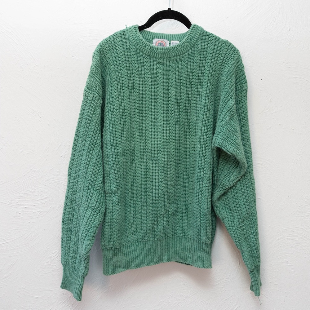 Green Vintage Knit Sweater